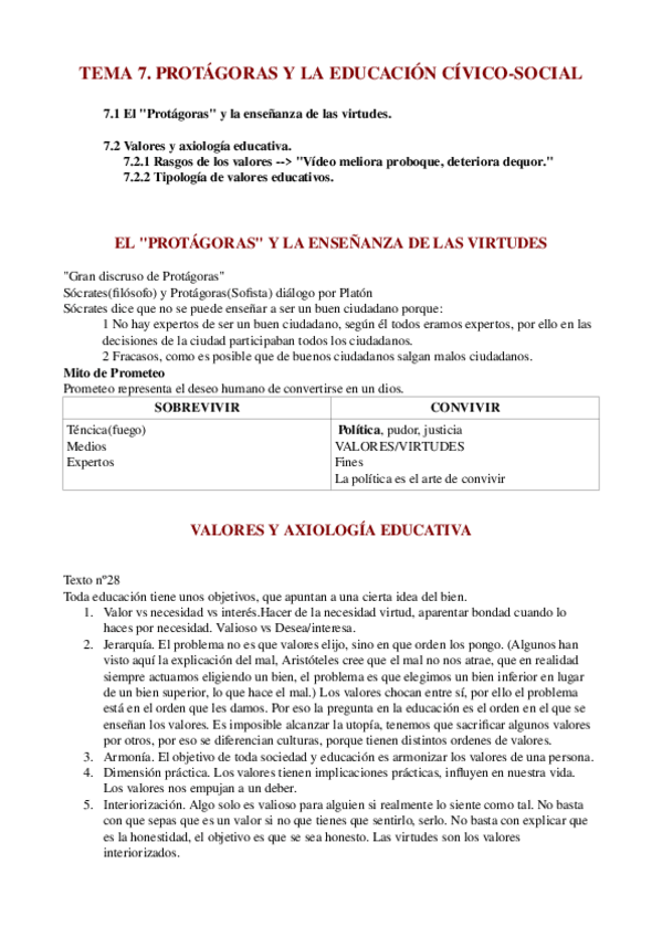 Miniatura del documento Tema 7. Protágoras y la eduación cívico-moral.odt