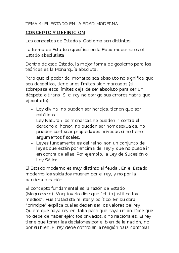 Miniatura del documento TEMA 4 EL ESTADO EN LA EDAD MODERNA.docx