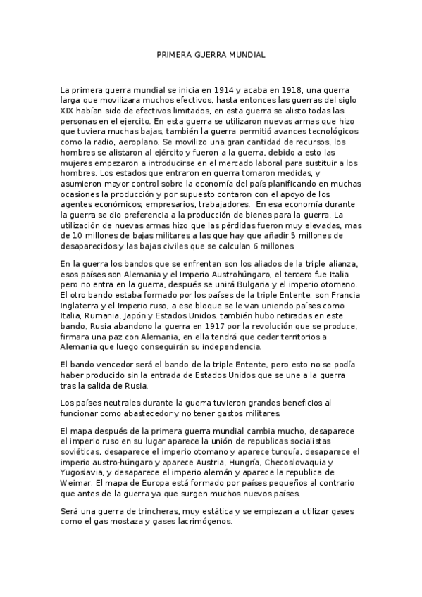 Miniatura del documento PRIMERA GUERRA MUNDIAL.docx