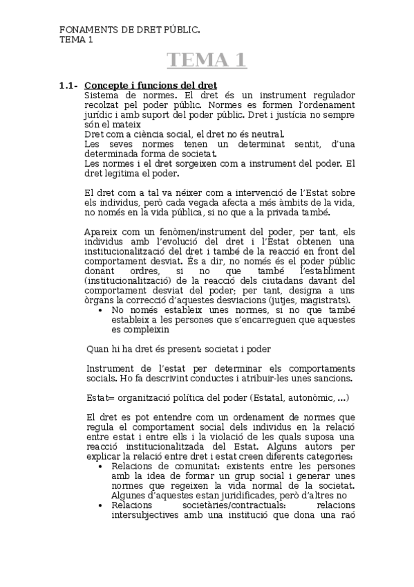 Miniatura del documento TEMA 1 dret.docx