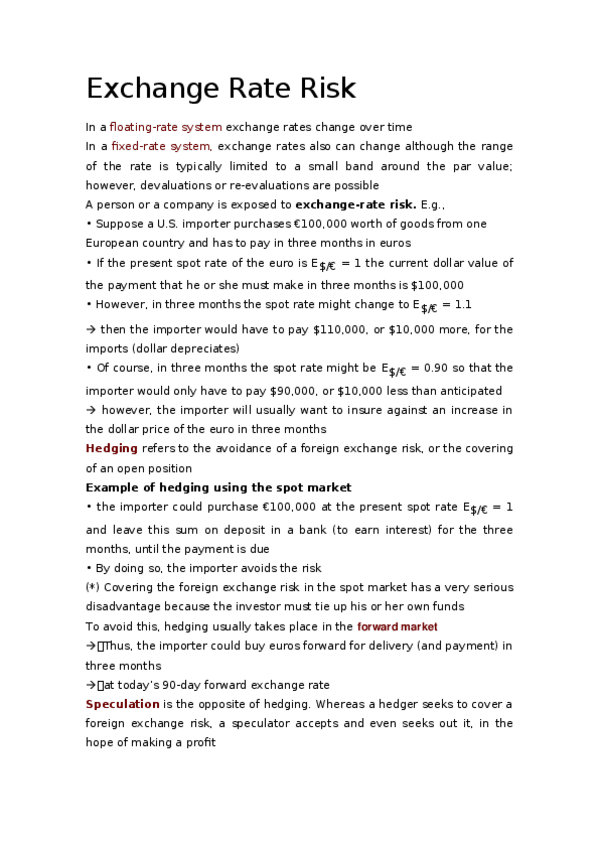 Miniatura del documento 11. Exchange Rate Risk.docx