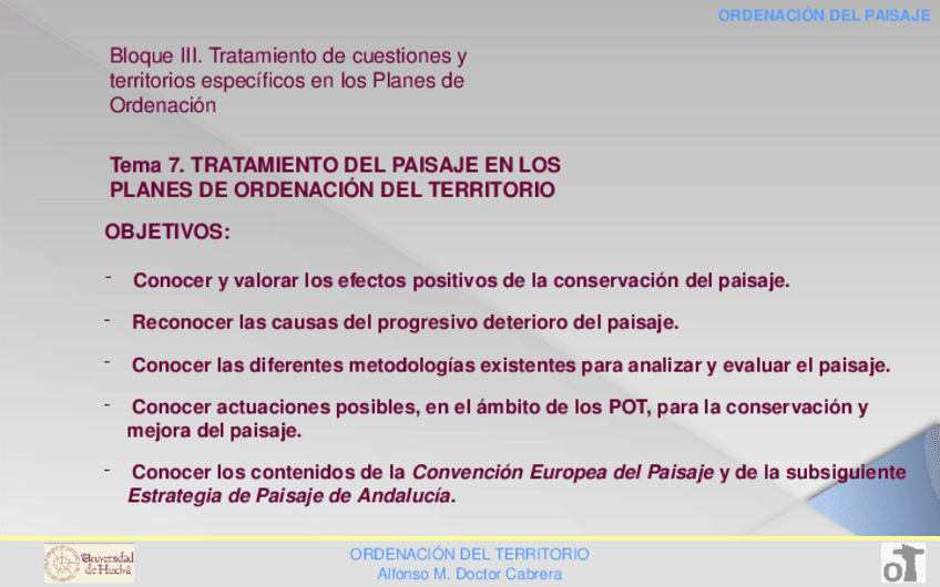 Miniatura del documento Tema-7-OT-2014-15-Paisaje.ppsx