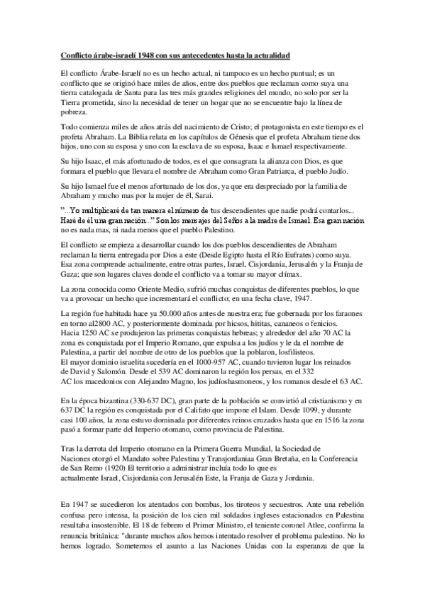 Miniatura del documento Conflicto árabe- israelí PDF.pdf