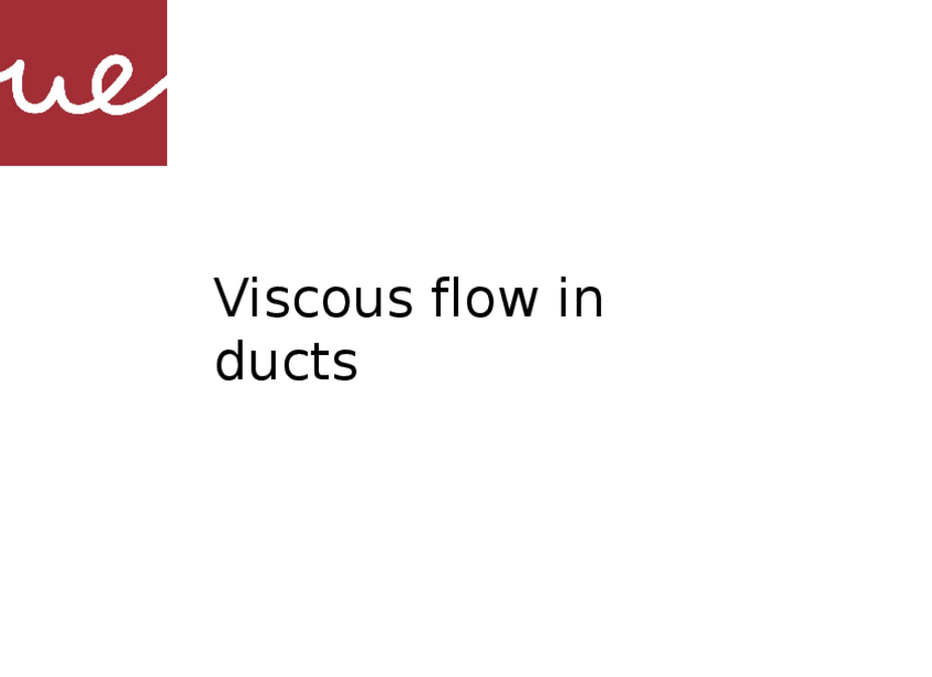 Miniatura del documento 9-Viscous-flow-in-ducts.pptx