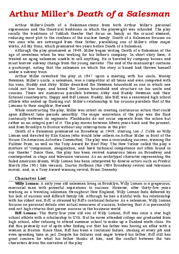 Miniatura del documento 001_Arthur Miller's Death of a Salesman.pdf