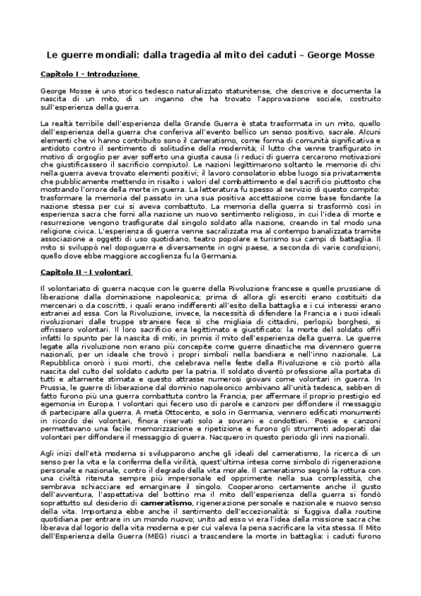 Miniatura del documento Le-guerre-mondiali-dalla-tragedia-al-mito-dei-caduti.docx