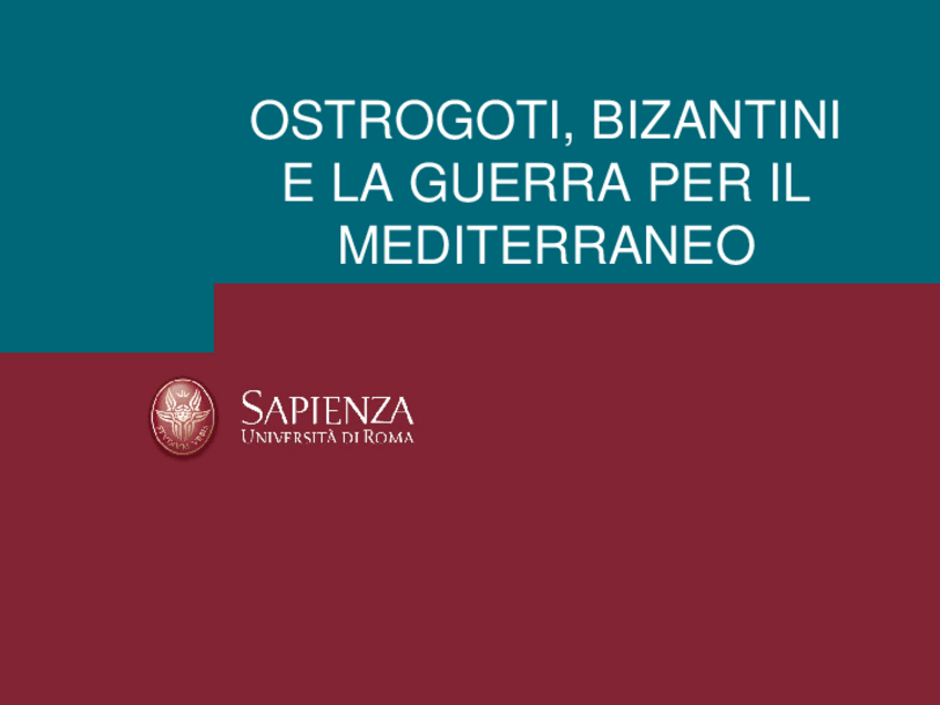 Miniatura del documento 6-OSTROGOTI-BIZANTINI-E-LA-GUERRA-PER-IL-MEDITERRANEO.ppt