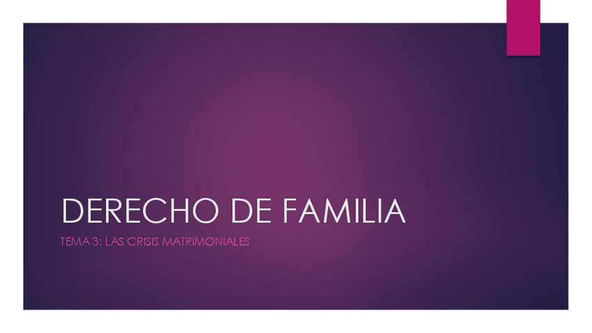 Miniatura del documento DF Tema 3- Las crisis matrimoniales.pdf