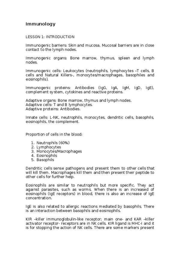 Miniatura del documento Immunology-Notes.docx