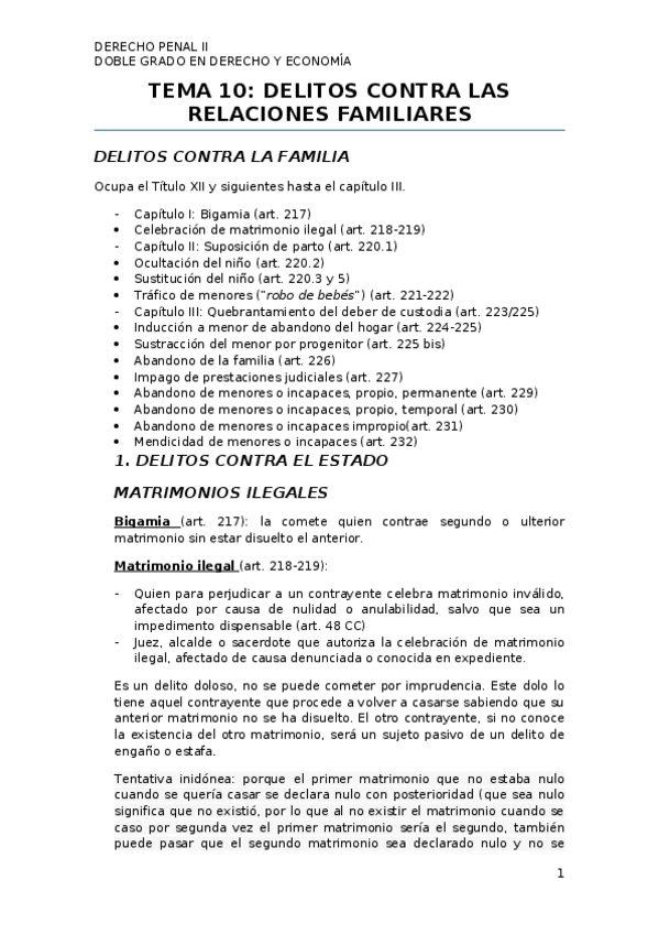 Miniatura del documento Tema 10 Derecho Penal II.doc