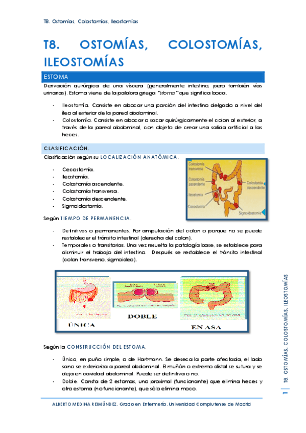 Miniatura del documento T8. Ostomías Colostomías Ileostomías.pdf