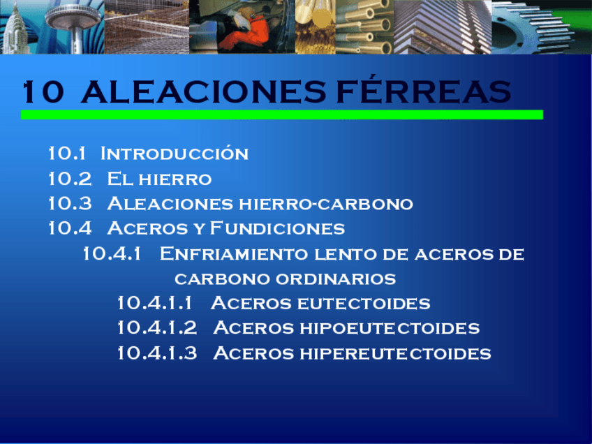 Miniatura del documento Tema-10-Aleaciones-ferreas-Aceros-y-Fundiciones.pdf