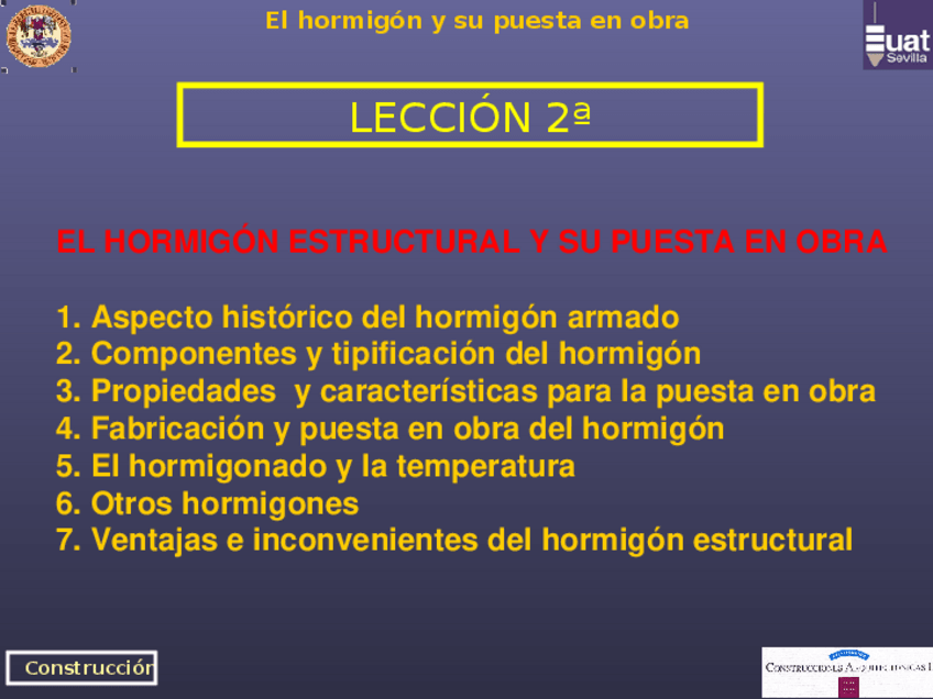 Miniatura del documento 2-HORMIGON (actualizado JUNIO 2009).ppt