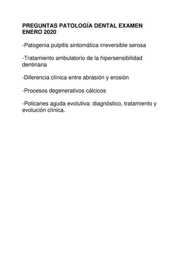 Miniatura del documento PREGUNTAS-PATOLOGIA-DENTAL-EXAMEN-ENERO-2020-convertido.pdf