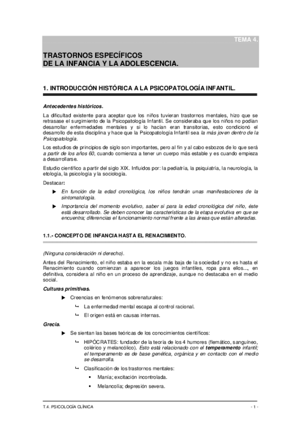 Miniatura del documento TEMA 4.- PSICOPATOLOGIA INFANTIL.pdf