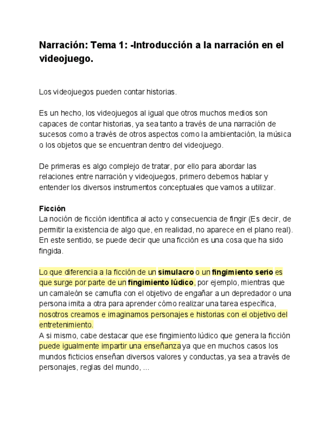 Miniatura del documento Narracion-Tema-1-Introduccion-a-la-narracion-en-el-videojuego.pdf