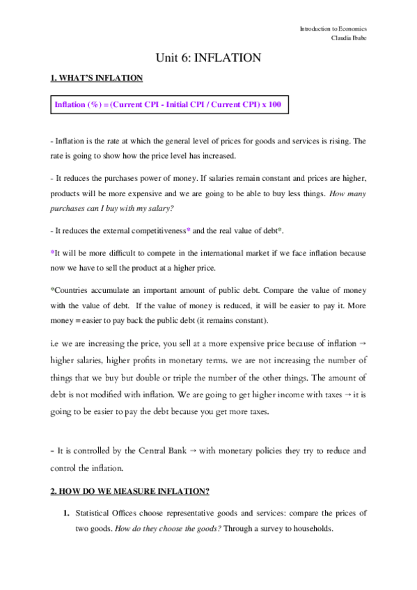 Miniatura del documento Introduction-to-Economics-Unit-6-Inflation.docx