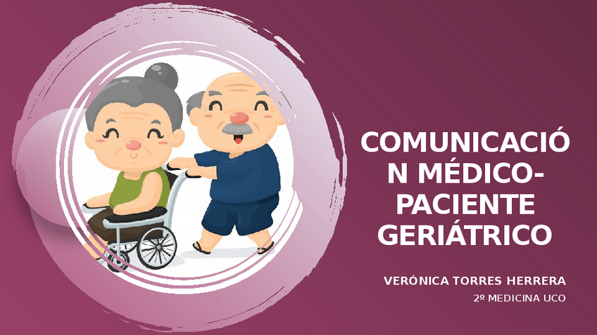 Miniatura del documento Exposición paciente geriátrico