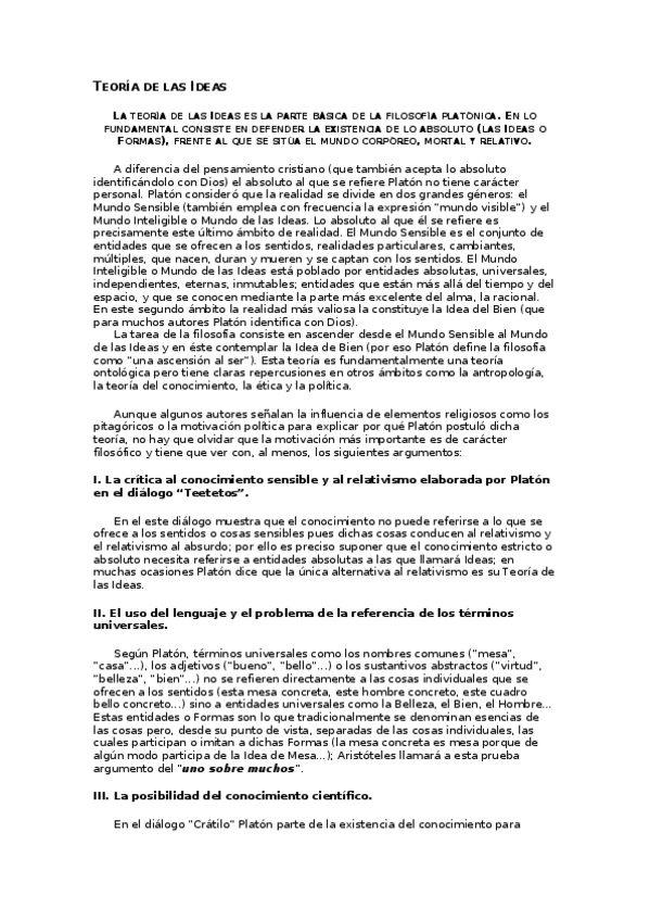 Miniatura del documento Teoria-de-las-Ideas.docx