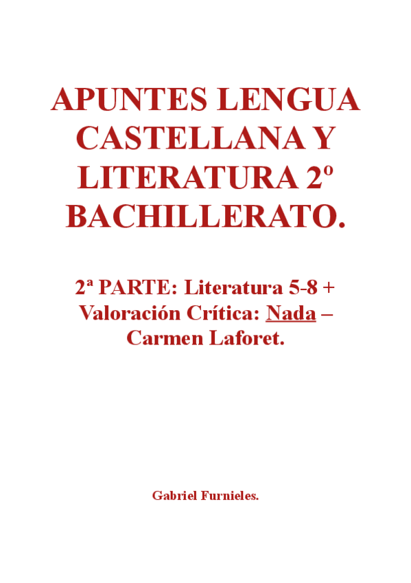Miniatura del documento Literatura 5-8+Valoración: Nada