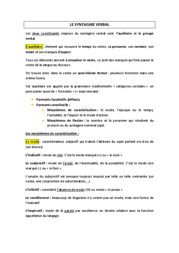 Miniatura del documento THÈME 3 LE SYNTAGME VERBAL.pdf