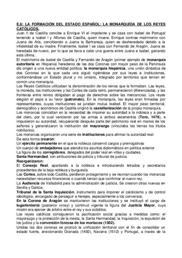 Miniatura del documento E-6-LA-FORMACION-DEL-ESTADO-ESPANOL-LA-MONARQUIDA-DE-LOS-REYES-CATOLICOS.docx