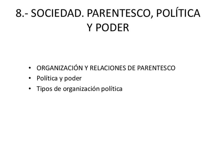 Miniatura del documento Tema 8. Parentesco política y poder.pdf
