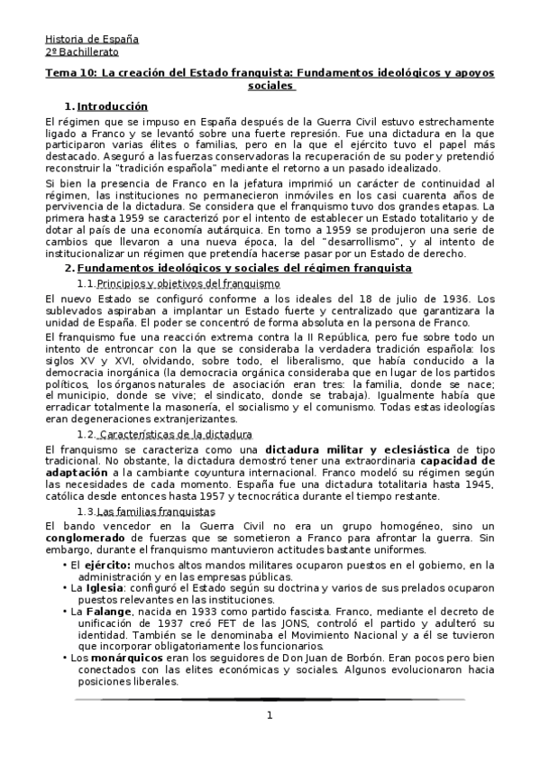 Miniatura del documento Tema-10COMPLETO-Franquismo.docx