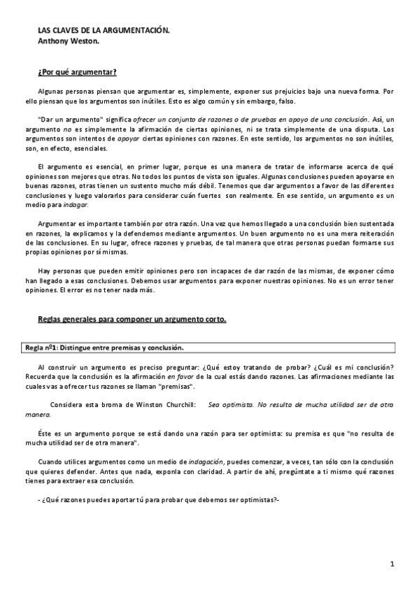 Miniatura del documento Resumen de Las Claves de la Argumentación.pdf
