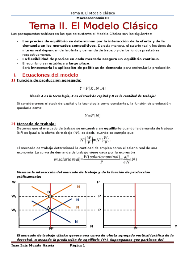 Miniatura del documento Tema II. El Modelo Clásico.docx