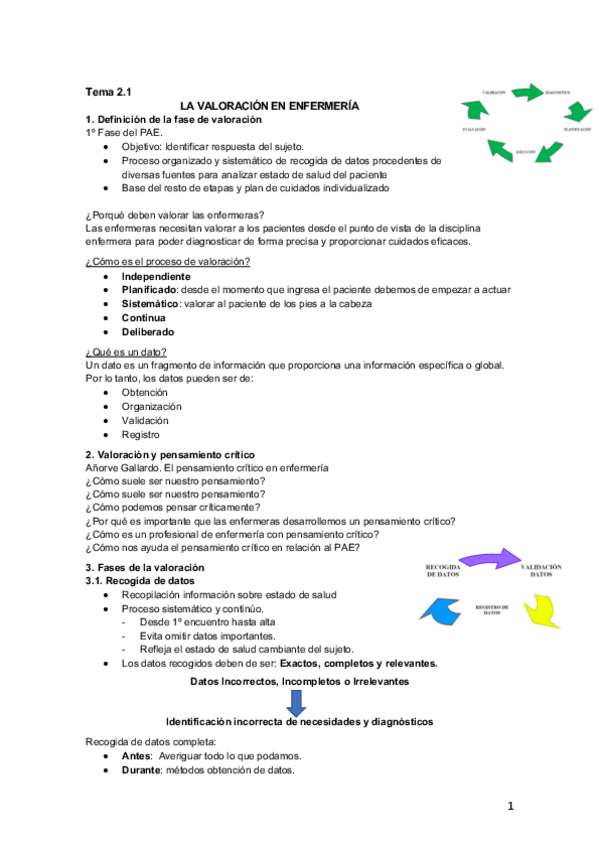 Miniatura del documento 2.1 Valoración de Enfermería