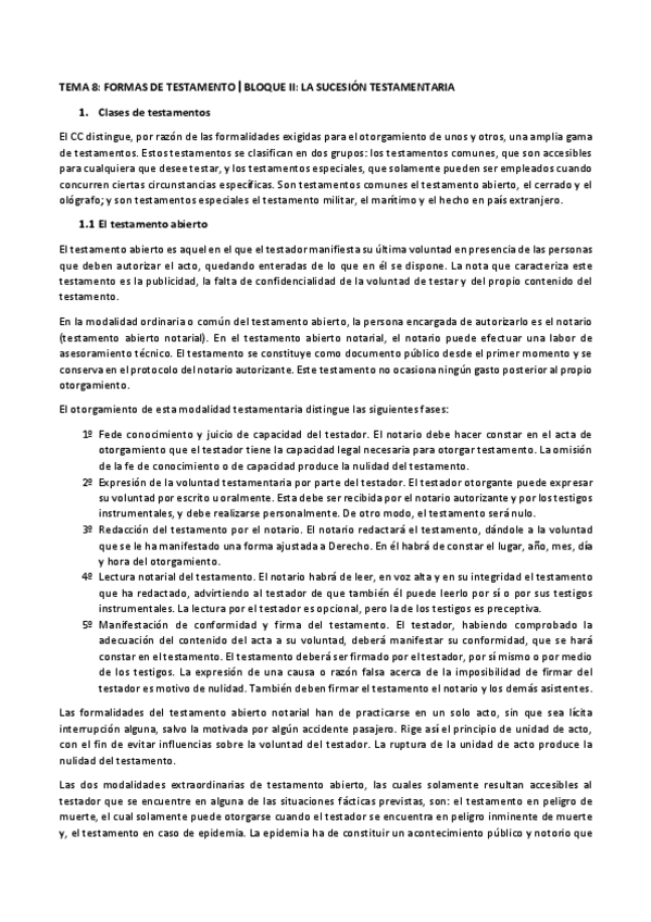 Miniatura del documento Tema 8. Formas de testamento.pdf