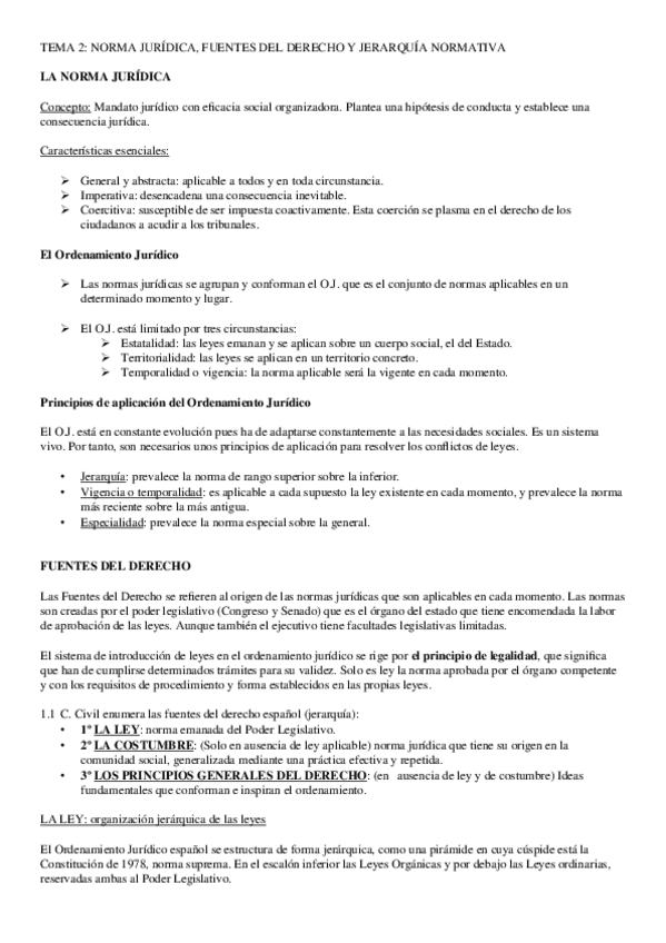 Miniatura del documento Tema-2-Norma-juridica-fuentes-del-derecho-y-jerarquia-normativa.docx