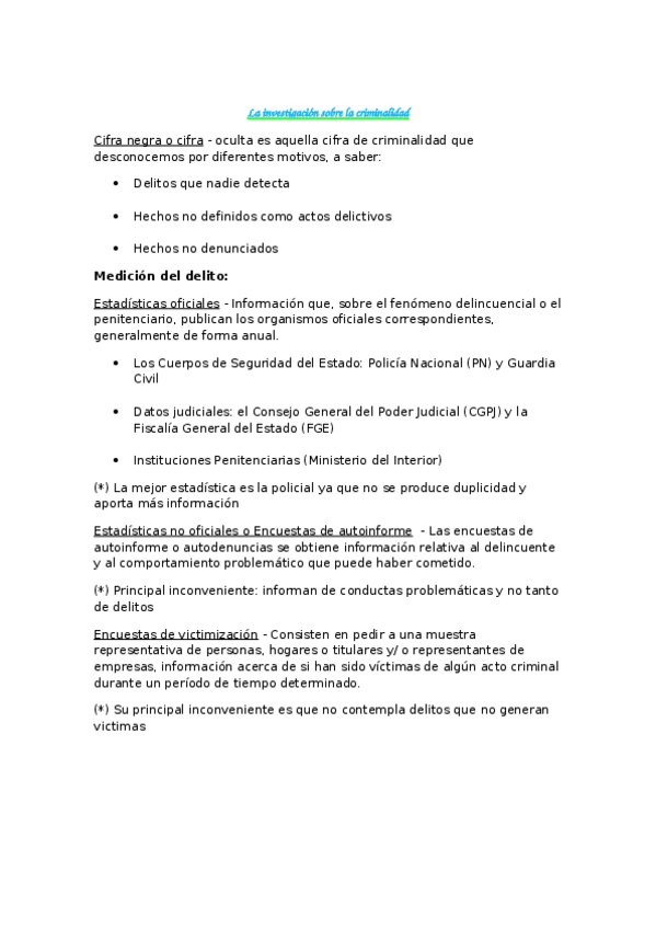 Miniatura del documento Tema 2 - La investigación Sobre La Criminalidad.docx
