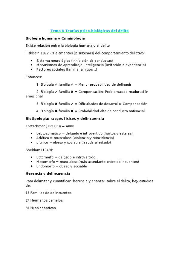 Miniatura del documento Tema 8 Teorías psico-Biologicas del delito.docx