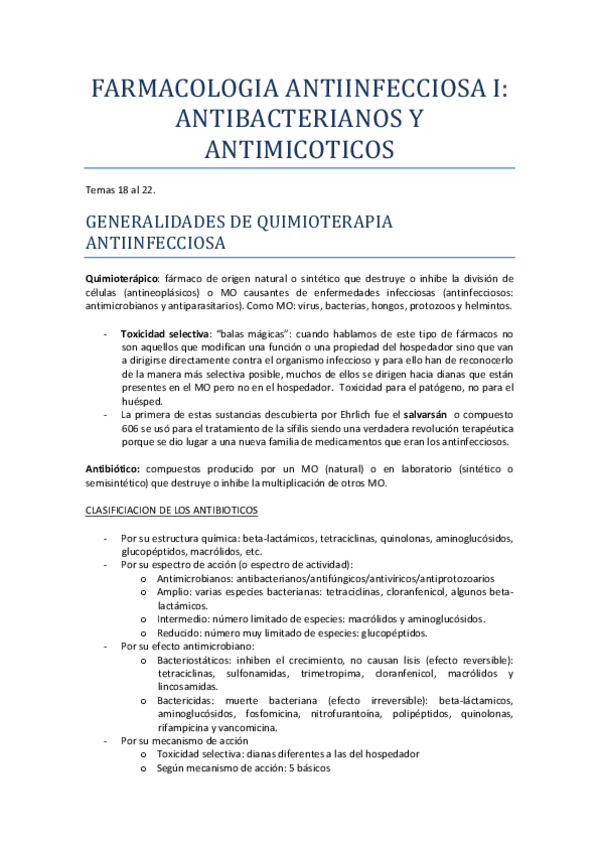 Miniatura del documento FARMACOLOGIA ANTIINFECCIOSA I.pdf