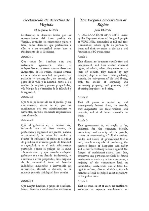 Miniatura del documento Declaracion de derechos de Virginia (1776).pdf