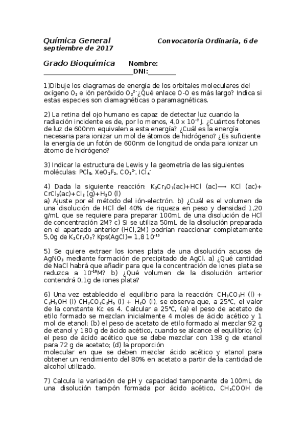 Miniatura del documento Química General                       Convocatoria ordinaria.docx