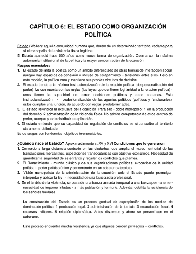 Miniatura del documento CAPÍTULO 6- EL ESTADO COMO ORGANIZACIÓN  POLÍTICA.docx