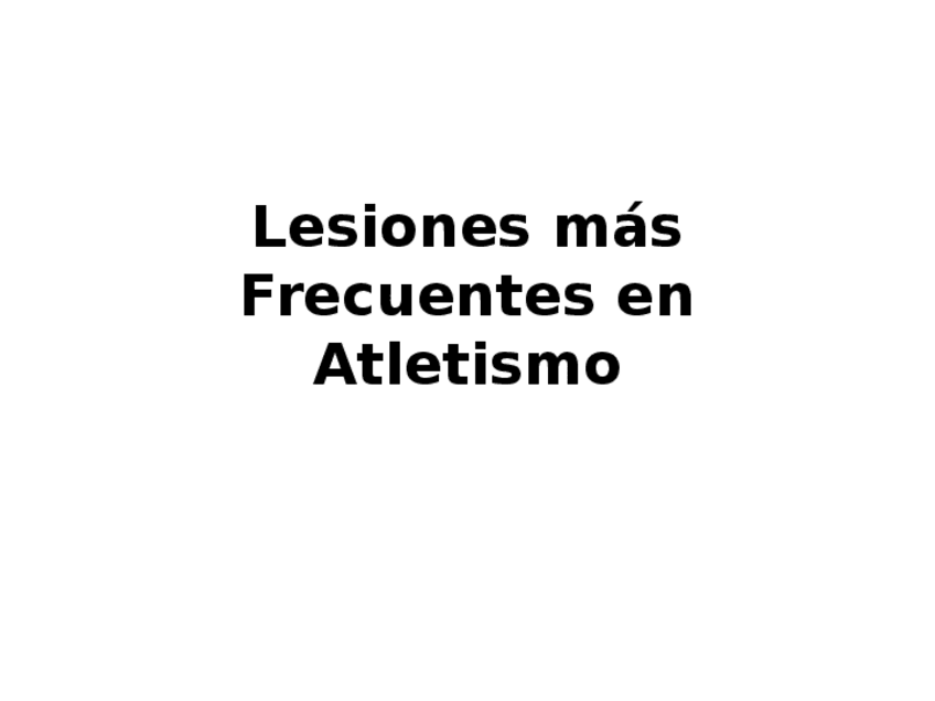 Miniatura del documento LESIONES FRECUENTES.pptx