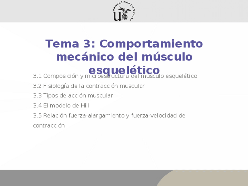Miniatura del documento Tema 4.3. Comportamiento mecánico del músculo esquelético.ppt