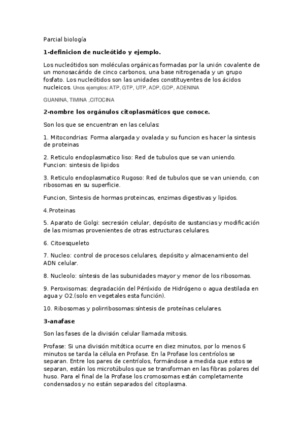 Miniatura del documento Preguntas examen biologia.docx