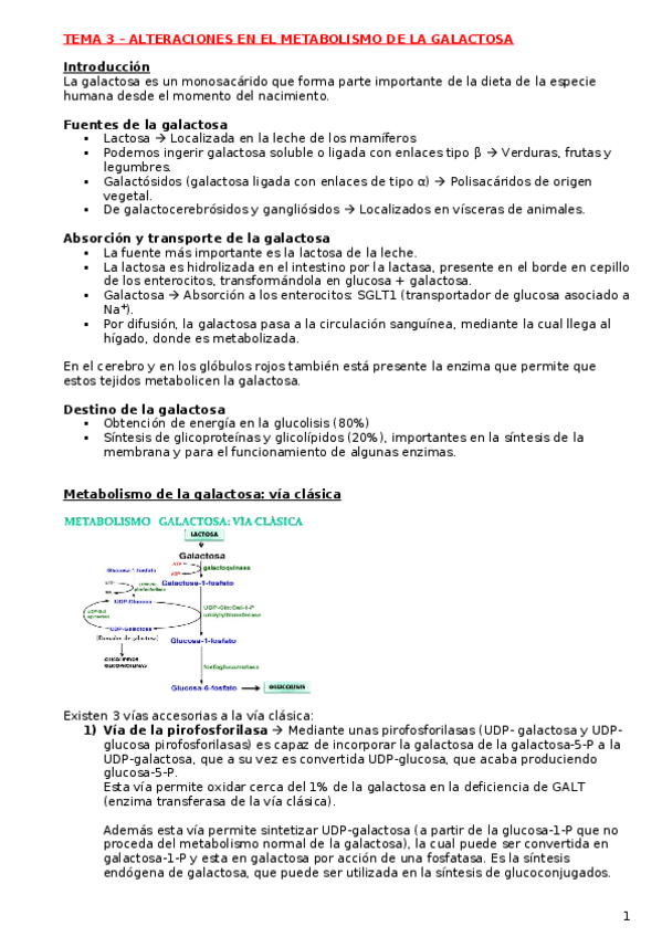 Miniatura del documento Bioquímica - Tema 3 - Alteraciones en el metabolismo de la galactosa (5).docx