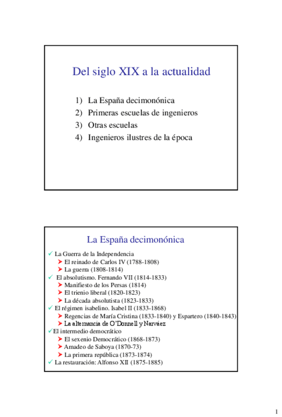 Miniatura del documento Tema 8. Del siglo XIX a la actualidad (España).pdf