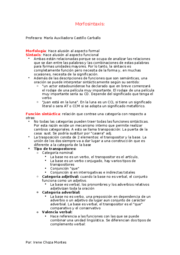 Miniatura del documento Parte 2. Morfosintaxis. Irene Choza.docx