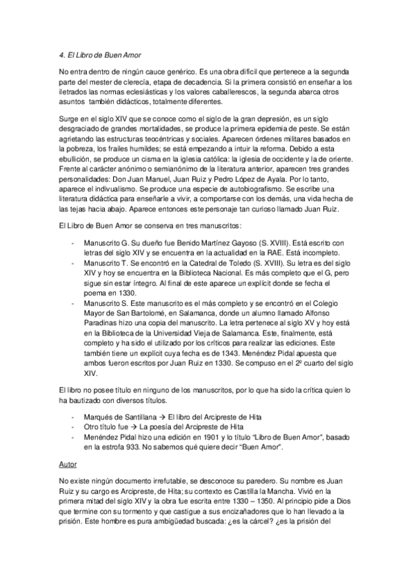 Miniatura del documento Tema 4. El Libro de Buen Amor.docx