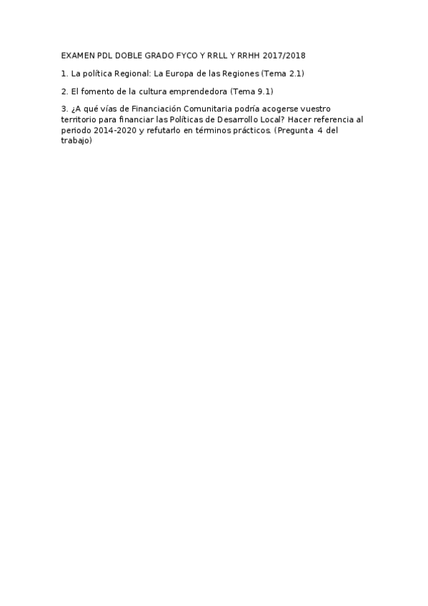Miniatura del documento EXAMEN PDL DOBLE GRADO FYCO Y RRLL Y RRHH 2017.docx