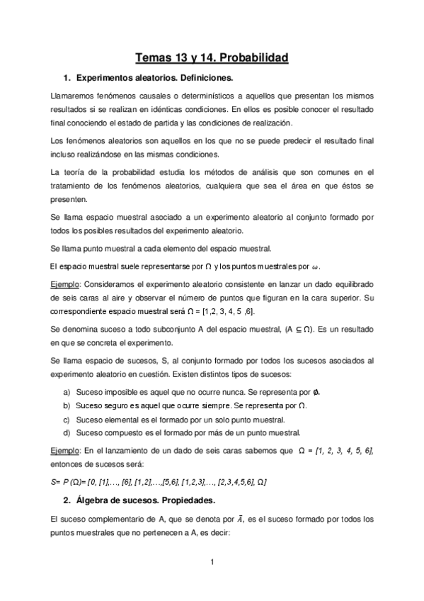 Miniatura del documento Tema 13 y 14. Probabilidad.pdf