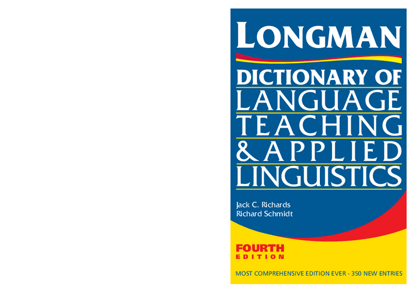 Miniatura del documento Longman Dictionary of Language Teaching and Applied Linguistics.pdf