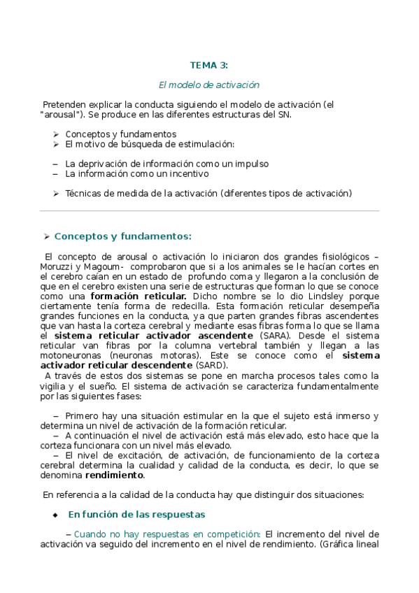 Miniatura del documento Tema 3. El modelo de activación.odt
